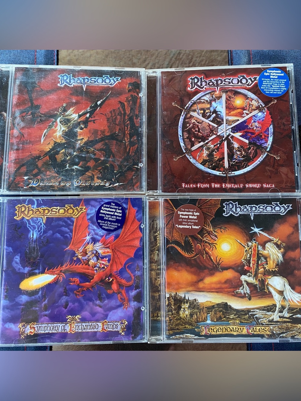 Rhapsody CD Set lot